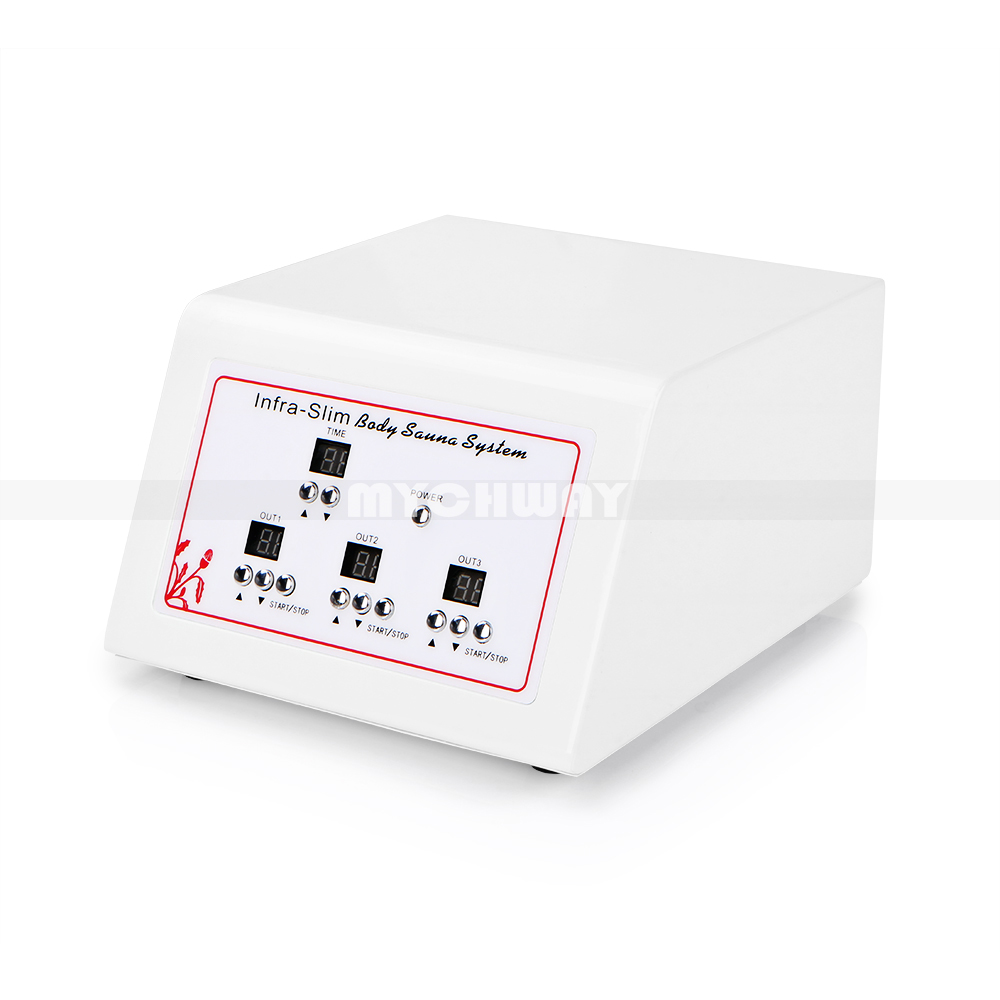 3 Zones Infrared Lymph Drainage Slimming Sauna Blanket Weight Loss Detox Machine