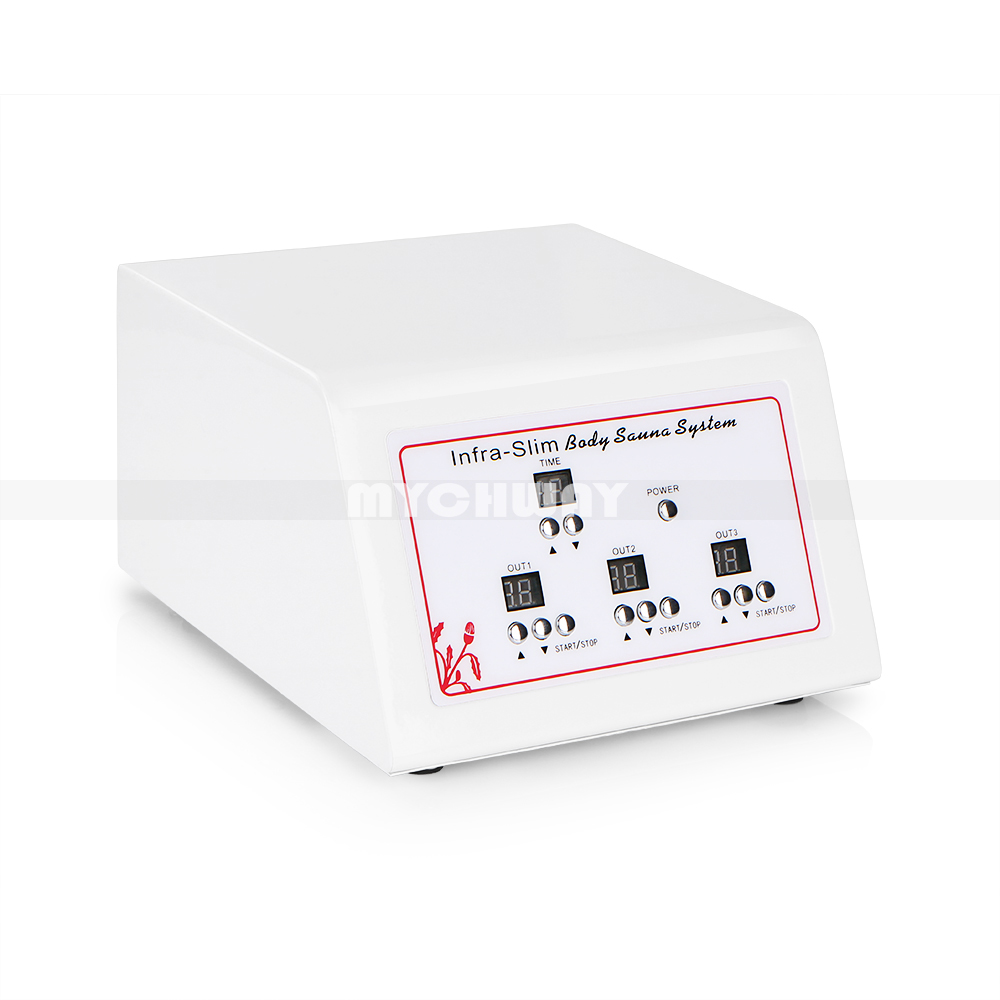 3 Zones Infrared Lymph Drainage Slimming Sauna Blanket Weight Loss Detox Machine