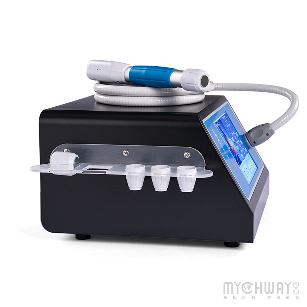 Shockwave Therapy Machine With 5 Working Head For Body Pain Relief