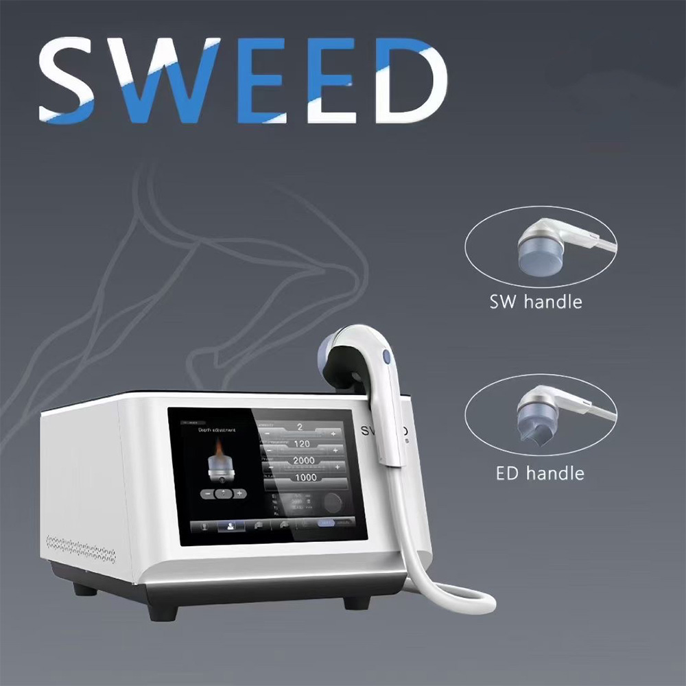 Extracorporeal Shockwave Therapy SW ED Pain Relief Physiotherapy Machine