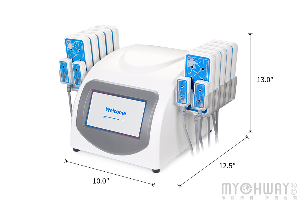 160mw Lipo Laser Machine Body Shaping 14 Pads