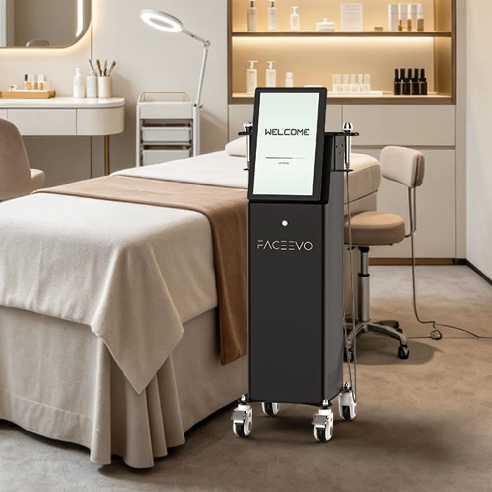 MYCHWAY FC-23K3-US Freestanding Ultrasound & EMS Facial Machine for U.S. Spas