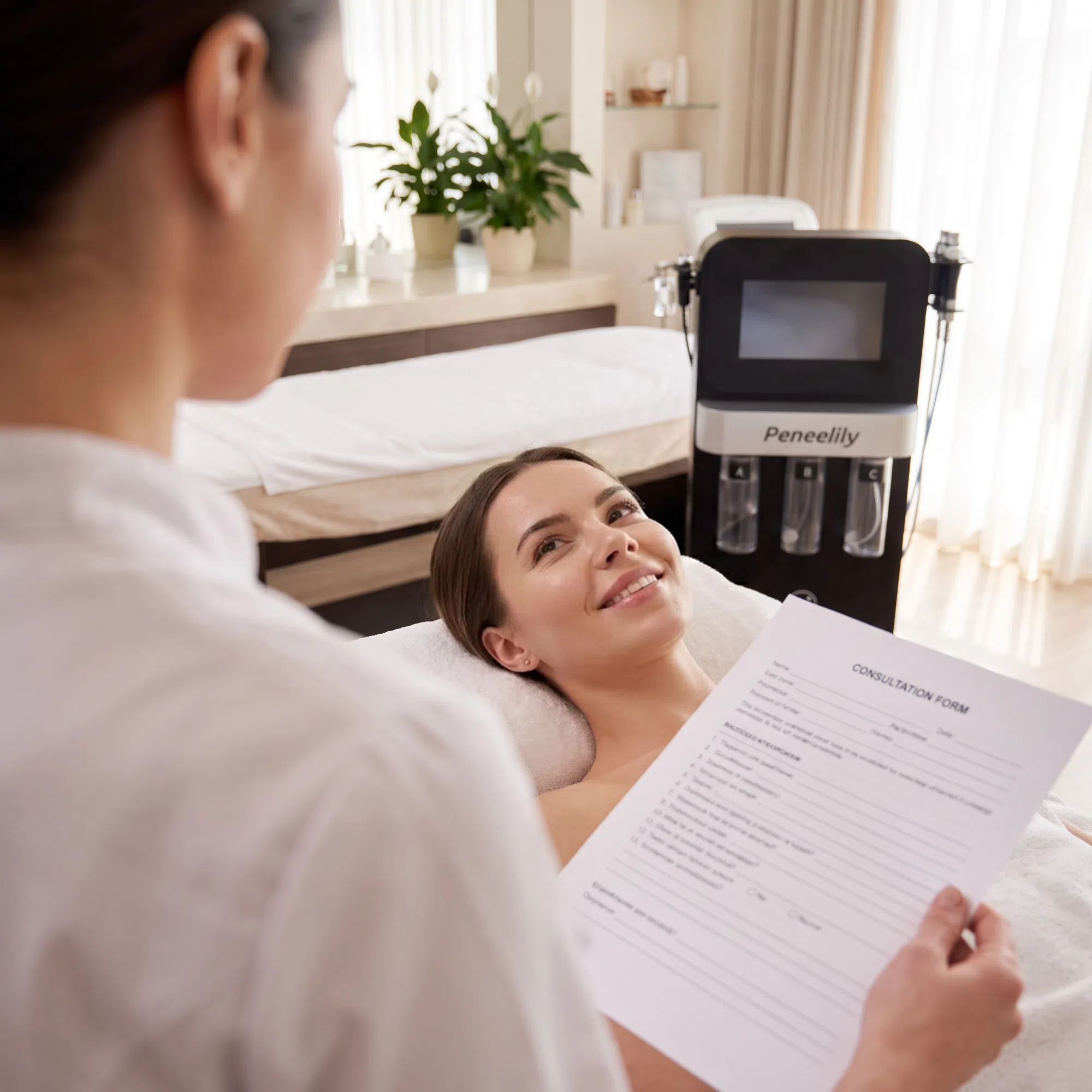 MYCHWAY FC-23K5-US Professional Hydro Dermabrasion Machine for U.S. Spas