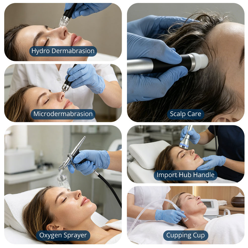 MYCHWAY FC-23K5-US Professional Hydro Dermabrasion Machine for U.S. Spas