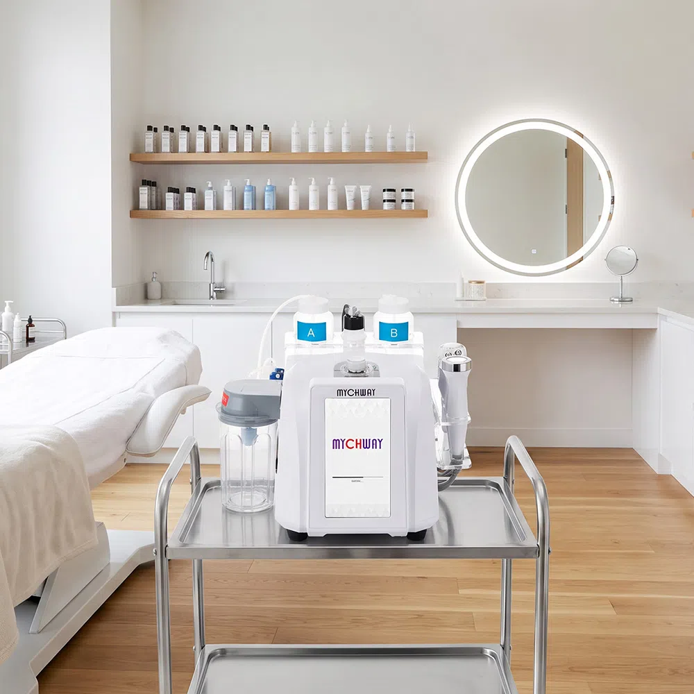 MYCHWAY FC-68S1-US Compact Hydro Dermabrasion Machine for U.S. Solo Estheticians