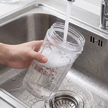 Empty and Clean the Waste Bottle
